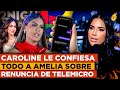 PRIMICIA: AMELIA ALCANTARA MUESTRA DM DE CAROLINE AQUINO DONDE LE CONFIESA RENUNCIÓ DE TELEMICRO