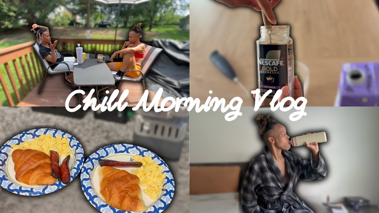 Self-Care, Sunshine & Strategy | Queer Couple’s Chill Morning Vlog 🌞✨