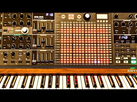 Arturia MatrixBrute Session with U-he Repro 5 and Synapse Dune 2