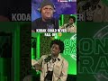 Bro is tuff without trying 🔥  Kodak Black - OTR Freestyle