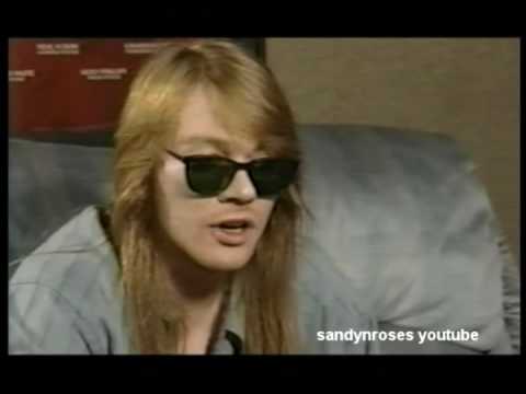 Interview With Axl Rose PART 1