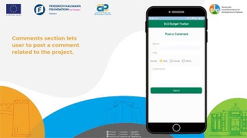 DLG Budget Tracker app user guide video