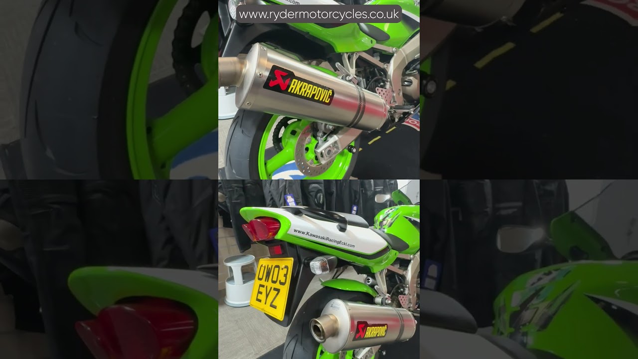 2003 ZX-6R NINJA 🟢 | 8,658 MILES 😳YES… just 8,658 miles - YouTube