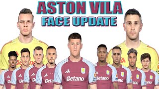 PES 2019:ASTON VILLA FACE PACK UPDATE#proevolutionsoccer2019 #pcgames #premierleague 