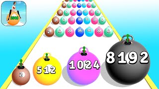 New Satisfying Mobile Game All Levels Number Masters, Ball Run 2048... Top Gameplay Walkthrough