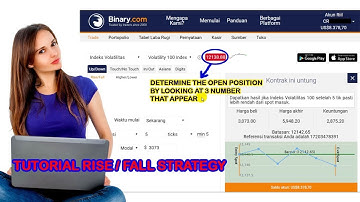 binary rise fall strategy, how make $2000/minutes