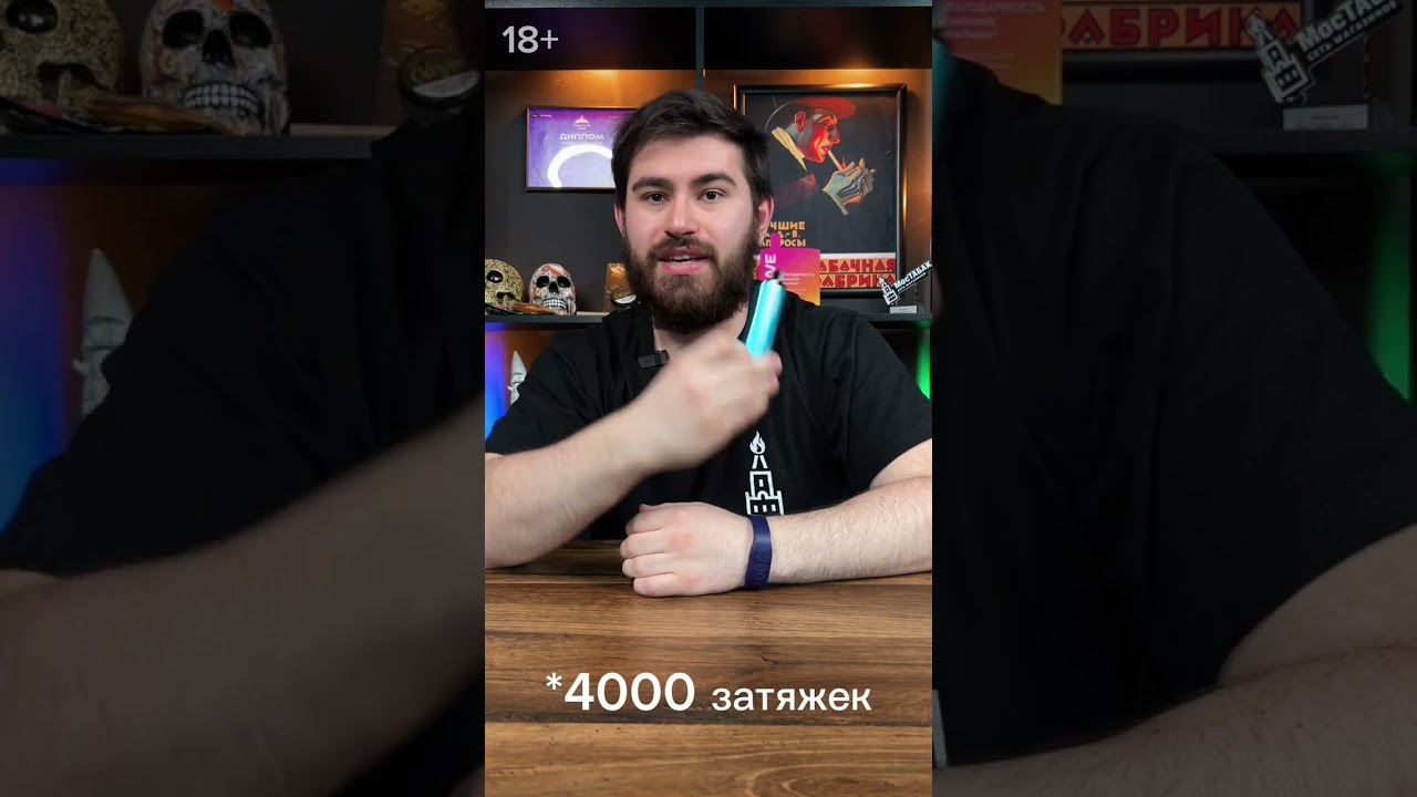 Электронная сигарета HQD - черника 