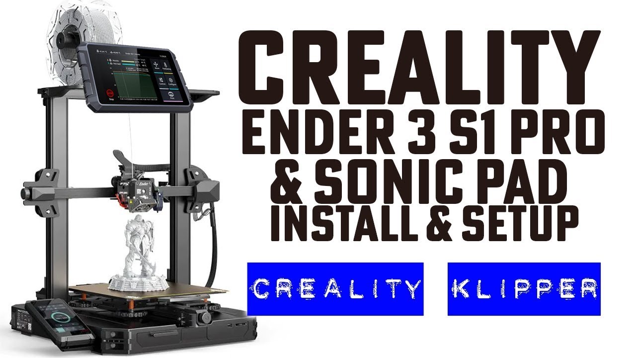 Ender 3 S1 Pro: so good it begs for Klipper! 3D Printer + Creality Sonic  Pad 