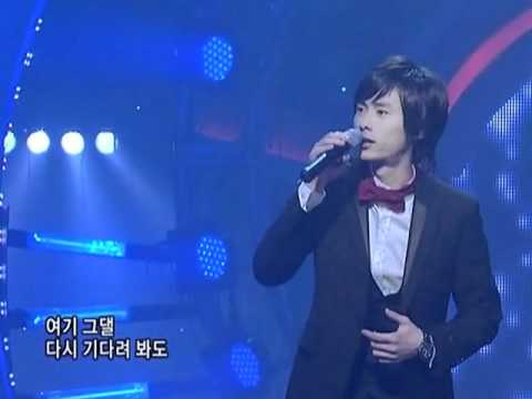 Sad idiot (민경훈-슬픈바보) @SBS Inkigayo 인기가요 20080113