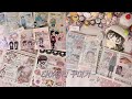 5つの手帳を使って手帳デコする★ 다이어리 꾸미기ꕀ☆