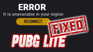 How to fix  PUBG Lite PC | PUBG Lite  "REGION ERROR" Fixed 2019