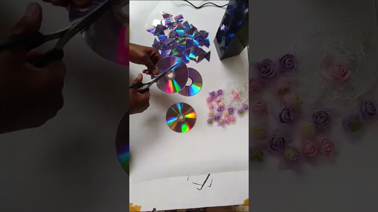 HOW TO SOFTEN CDs BEFORE CUTTING 