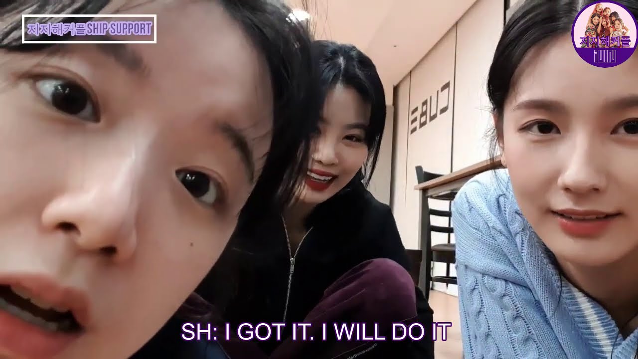 [ENG SUB] (G)I-DLE Shuhua, Soojin & Miyeon V Live Highlights | Soojin Sulking on Shuhua (2020.10.27)