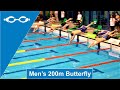 2019 Belarus Swimming Open - Men's 200m Butterfly - Yauhen Tsurkin, Yahor Dodaleu