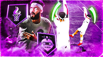 I GOT ALL HALL OF FAME BADGES ON MY POST SCORER & HE BECAME UNGUARDABLE! BEST POST SCORER NBA 2K20