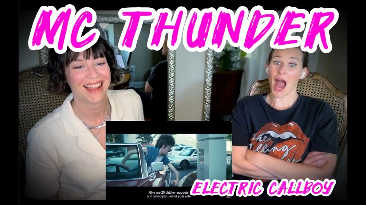 It’s MC THUNDER Time! Moms Next Door Blind React to Old School Electric Callboy with Sushi!!!