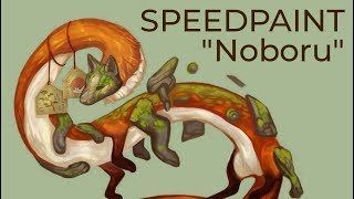 'Noboru' | Krita Speedpaint by Noctualis 1,257 views 5 years ago 7 minutes, 8 seconds