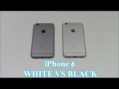 Iphone 6 White Vs Black