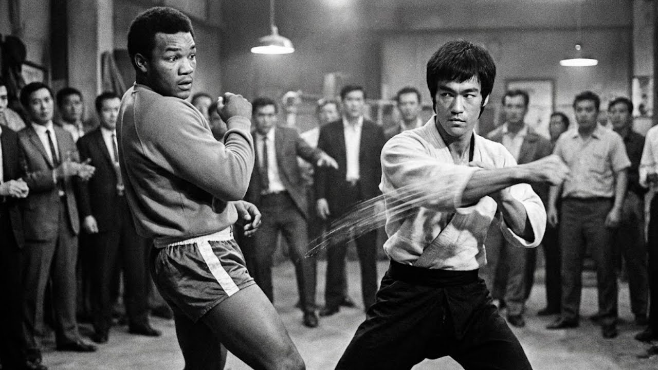 George Foreman laughed at Bruce Lee’s light weight — in 3 seconds, what he saw scared him forever