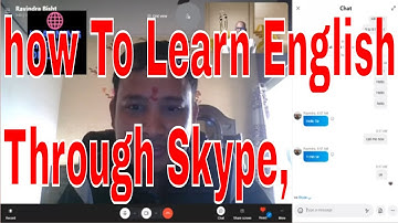 how To Learn English Through Skype, How To Learn English With An Indian Accent Official Video