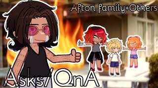 Afton family Others answering your asks! — QnA — FNaF [AU] x gacha