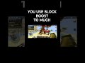 YOU USE BLOCK BOOST TO MUCH #short #shortvideo #blockmangoluckyblock #game #gaming