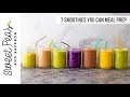 7 Smoothies- NO BANANAS 🙅‍♀️| How to Meal Prep | Plastic-Free Storage