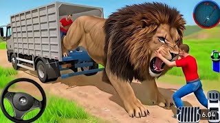 Farm Animal Transport Truck Driving - Pet Zoo Transporter Drive Simulator 3D - Android GamePlay #1