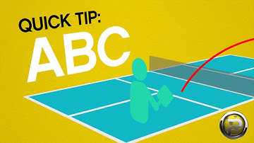 Pickleball Quick Tip - ABCs with Lon Krantz
