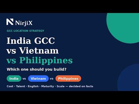 Thumbnail for India GCC vs Vietnam vs Philippines: Where Should You Build? | Cost, Talent & English Compared