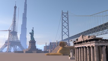 BUILDINGS at scale - 3D animation