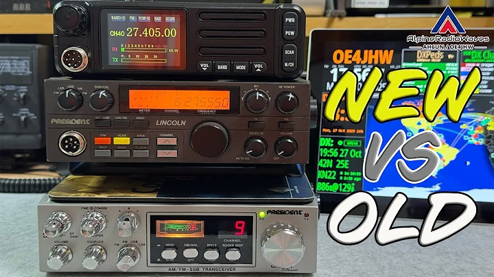 New vs. Old (CB) Radios - HamGeek 6699 vs. President Lincoln 1 vs. President Grant 1 on 10&11 meters
