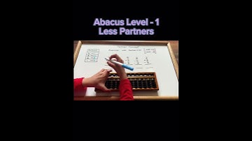 Master the Abacus: Level up Your Math Skills with Diya |Abacus level 1 Lesson 9| Less partner of 3