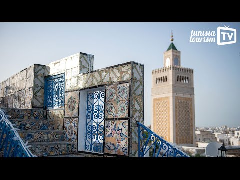 Vidéo: Medina (vieille ville) de Tunis, Tunisie