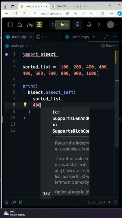 Python Functions Every Competitive Programmer Must Know Pt.1 - YouTube