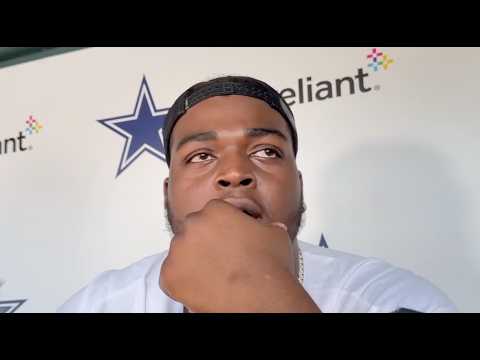 Cowboys LG Tyler Smith on Dak Prescott and playing left tackle