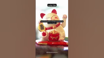Thumbnail of Lucky Cats #Japan #ManekiNeko #LuckyCat #Superstition #Culture #Shorts