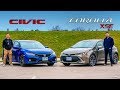 2019 Toyota Corolla Hatchback  vs. Honda Civic Hatchback // Is There A Wrong Answer?
