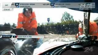 Marc Gene Audi R18 Ultra Crash - Le Mans 24 Hours 2012