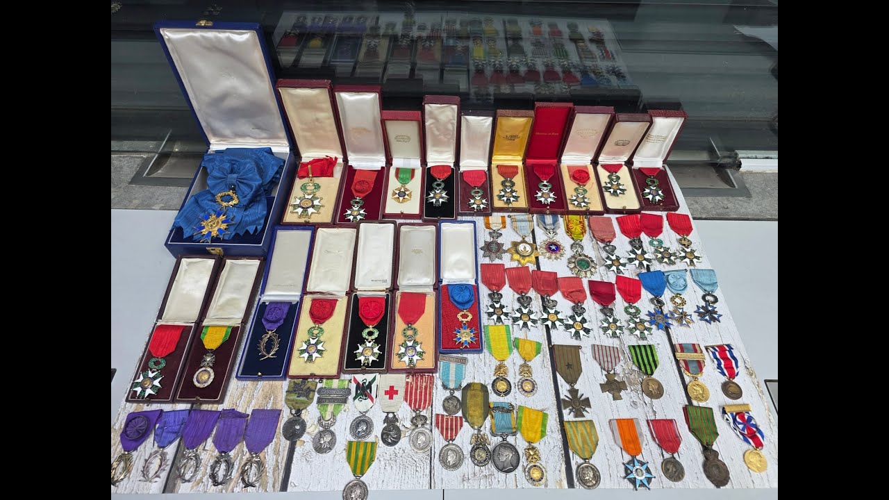 Моя первая крупная покупка орденов и медалей Франции в 2026 году