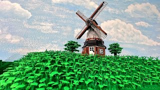 Windmühle - Bau einer Lego Stadt Teil 186.