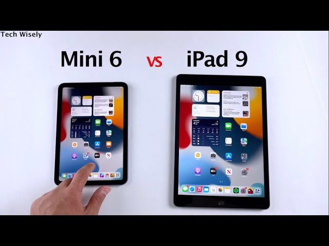 iPad Mini 6 (2021) vs iPad 9 (2021) SPEED TEST 