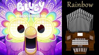 Rainbow (Bluey) Organ Cover