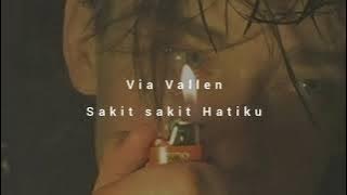 via Vallen-sakit sakit hatiku ( Slowed Reverb Lyrics )