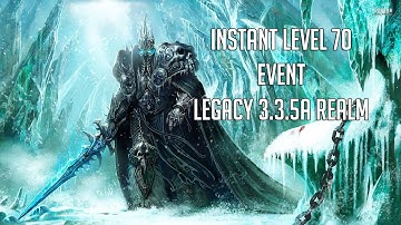 Legacy - Instant level 70 Boost event
