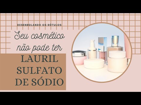 Vídeo: Lauril Sulfato De Sódio - Uso E Danos