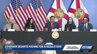DeSantis outlines AI concerns while proposing protective laws for Floridians