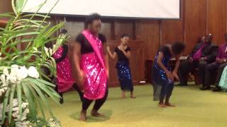 Precise Dance Ministry ministering Encourage Yourself Part 2