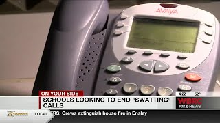 Schools looking to end 'swatting' calls