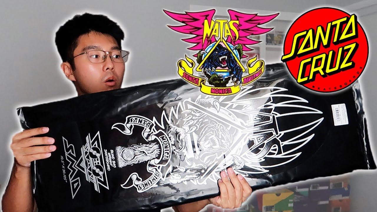 RARE SANTA CRUZ NATAS BLIND BAG SKATEBOARD UNBOXING!